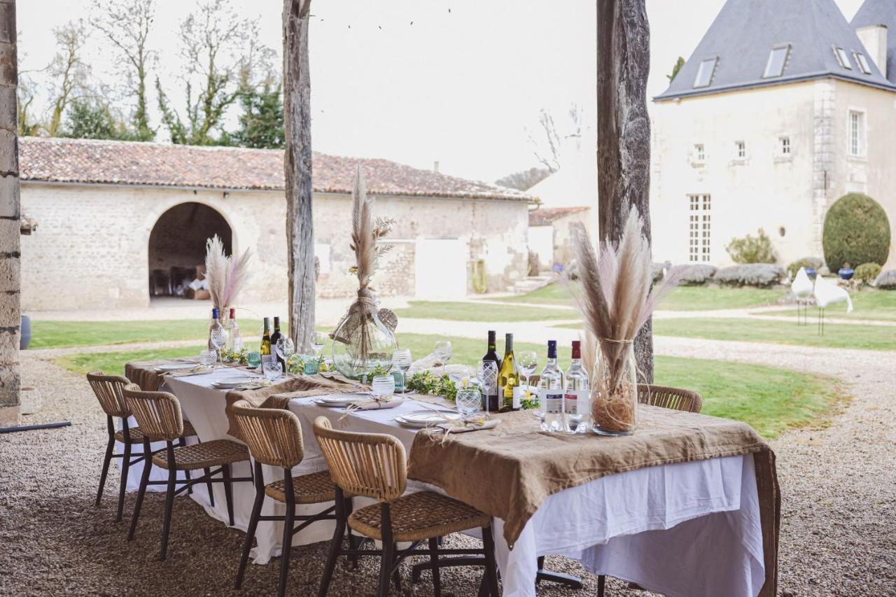 Chateau De La Vallade Saint-Porchaire Dış mekan fotoğraf