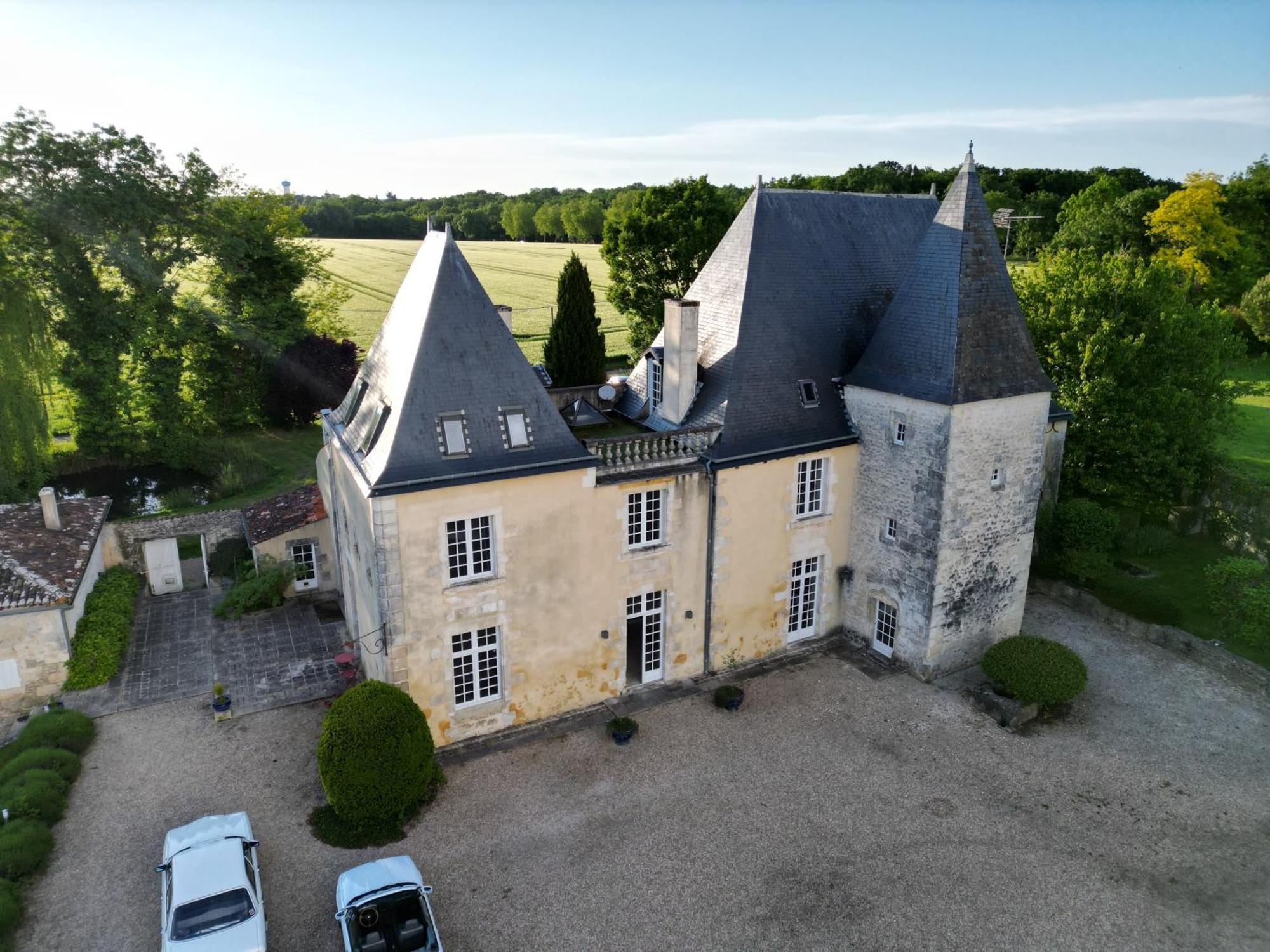 Chateau De La Vallade Saint-Porchaire Dış mekan fotoğraf